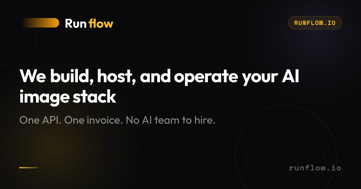 Runflow cover